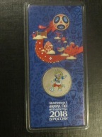 25 Rubli 2018r. MMD,MUNDIAL,FIFA,ROSJA,KOLOR.