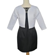 Sukienka wizytowa wieczorowa z bolerkiem 34