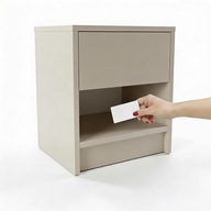 Szafka Nocna KASZMIR ukryty schowek na kartę Tajna szafka RFID Nakastlik