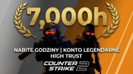 Konto CS2 CS:GO 7000h+ Pełny Dostęp Automat 24/7 Steam