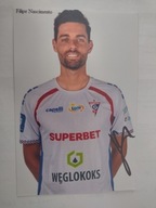Zdjęcie autograf 10x15 Górnik Zabrze sezon 2024/25 Filipe Nascimento