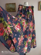 GOX X FOR TU spódnica maxi kwiaty 38 + gratis