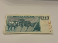 10 tolar Słowenia 1990 P#4 F