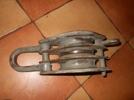 STARY DUŻY BLOCZEK STALOWY