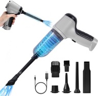 Bezprzewodowy odkurzacz ręczny 9000Pa szybkie ładowanie USB do domu auta