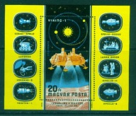 WĘGRY ** Podbój kosmosu Mi BL 121