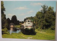 ELBLĄG. KANAŁ ELBLĄSKI. Statek na pochylni, CZYSTA