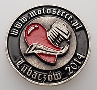 Znaczek, odznaka, blacha zlotowa, motocyklowa No.2988