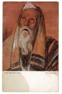 ARTUR MARKOWICZ PRZY MODLITWIE STARY ŻYD JUDAICA STELLA BOCHNIA