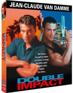 Podwójne Uderzenie Double Impact 1991 Blu-ray 88Films Slipcover