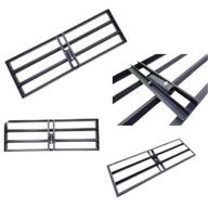 RĘCZNY NIWELATOR WALEC TERENU STALOWY Z TRZONKIEM OGRODOWY DO TRAWY