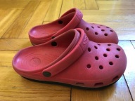 CROCS klapki CZERWONE rozm. 29