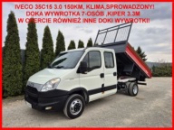 Iveco 35C15 3.0 Brygadowka Doka Wywrotka Kiper 3.3m Klima Sprowadzony