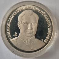 moneta kolekcjonerska Gen. Leopold Okulicki "Niedźwiadek"