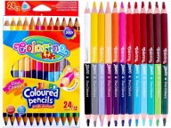 Kredki dwustronne Colorino Jumbo 12 szt.
