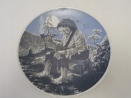 PORSGRUND NORWAY TALERZ PORCELANOWY KOLEKCJONERSKI DO POWIESZENIA