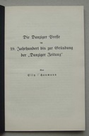 GDAŃSK, Gdańska prasa w XIX wieku do założenia pisma „Danziger Zeitung”
