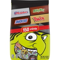 MilkyWay Twix Snickers Musketeers Candy Big Bulk 150.szt mini Batony z USA