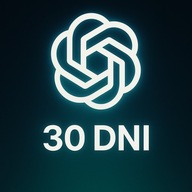 Chat GPT PLUS model ChatGPT 5 - Sztuczna Inteligencja 30 Dni - 1 Miesiąc