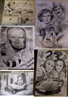 Karykatura A3 ze zdjęcia na prezent święta rocznice urodziny 1 osoba