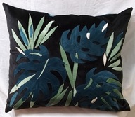 Poduszka welurowa LIŚCIE MONSTERY-świetny prezent!