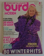 BURDA MODEN. 10/1990 + wykroje