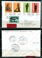 A49466)NRD 2141 - 2145 E-Brief mit AK-Stempel