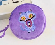 Portfelik HUNTRIX K-Pop Demon Hunters Anime Fioletowy Etui na Monety