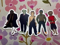 Naklejki komiksowe na laptopa, telefon, lodówkę, deskorolkę