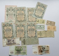ZESTAW 16 BANKNOTÓW ROSJA