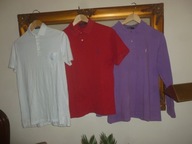 KOSZULKA-RALPH LAUREN-R-S-KOSZULKI POLO 3 SZTUKI -1 KOMPLET..
