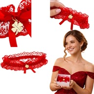 PODWĄZKA CZERWONA 3,5 CM DLA NIEJ STUDNIÓWKA GRAWER ZAWIESZKA KONICZYNKA