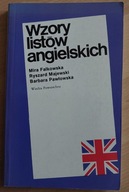 Wzory listów angielskich Falkowska, Majewski