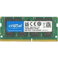 Pamięć RAM DDR4 8GB 2400 Crucial CT8G4SFD824A