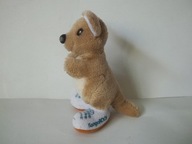 STARA KOLEKCJONERSKA MASKOTKA LATA 80 KANGUR KANGAROOS 18CM