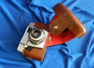 aparat AGFA SILETTE 1 PRONTOR 125 COLOR AGNAR 45mm 1:2.8 etui