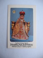 KRAKÓW FIGURKA DZIECIĄTKA JEZUS KOLETAŃSKIEGO stary ŚW. OBRAZEK-RELIKWIA