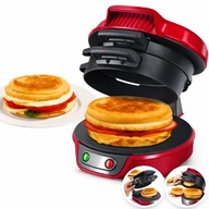 ELEKTRYCZNY OPIEKACZ GRILL DO BURGERÓW I ŚNIADAŃ DUŻA MOC
