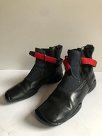 Ekskluzywne skórzane buty unisex, Made in Italy, rzadki model (rozm. 40)