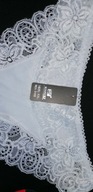 Majtki białe koronkowe r. uniwersalny M/L/XL