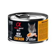 ALPHA SPIRIT Protein Chicken 200g puszka dla kota