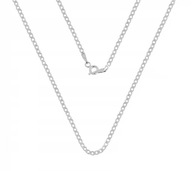 Łańcuszek Pancerka srebro 925 Klasyczny Naszyjnik 60 cm x 2 mm na prezent