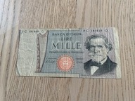 Włochy - 1000 lir - 1969