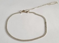 CHOKER NASZYJNIK OBROŻA SREBRNA