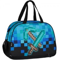 TORBA SPORTOWA STARPAK PIXEL BLUE KILOF DLA CHŁOPCA NA BASEN SZKOŁA