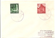 TRZECIA RZESZA GDAŃSK -DANZIG -koperta stemple ozdobne 1 września 1939 roku