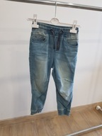 LUPILU chłopięce spodnie joggery jeans 110 - 116