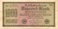 1000 Marek 1922 Be Weimar