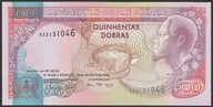 S.Tome e Principe 500 dobras 1993 - AA - stan bankowy UNC