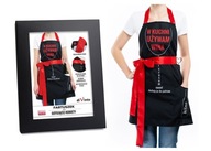 Kuchenny Fartuszek Kobiety z miejscem na Wino